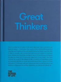 Great Thinkers